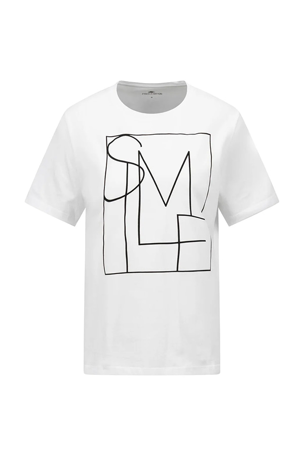 ΜΠΛΟΥΖΑ T-SHIRT FYNCH HATTON - 111-WHITE